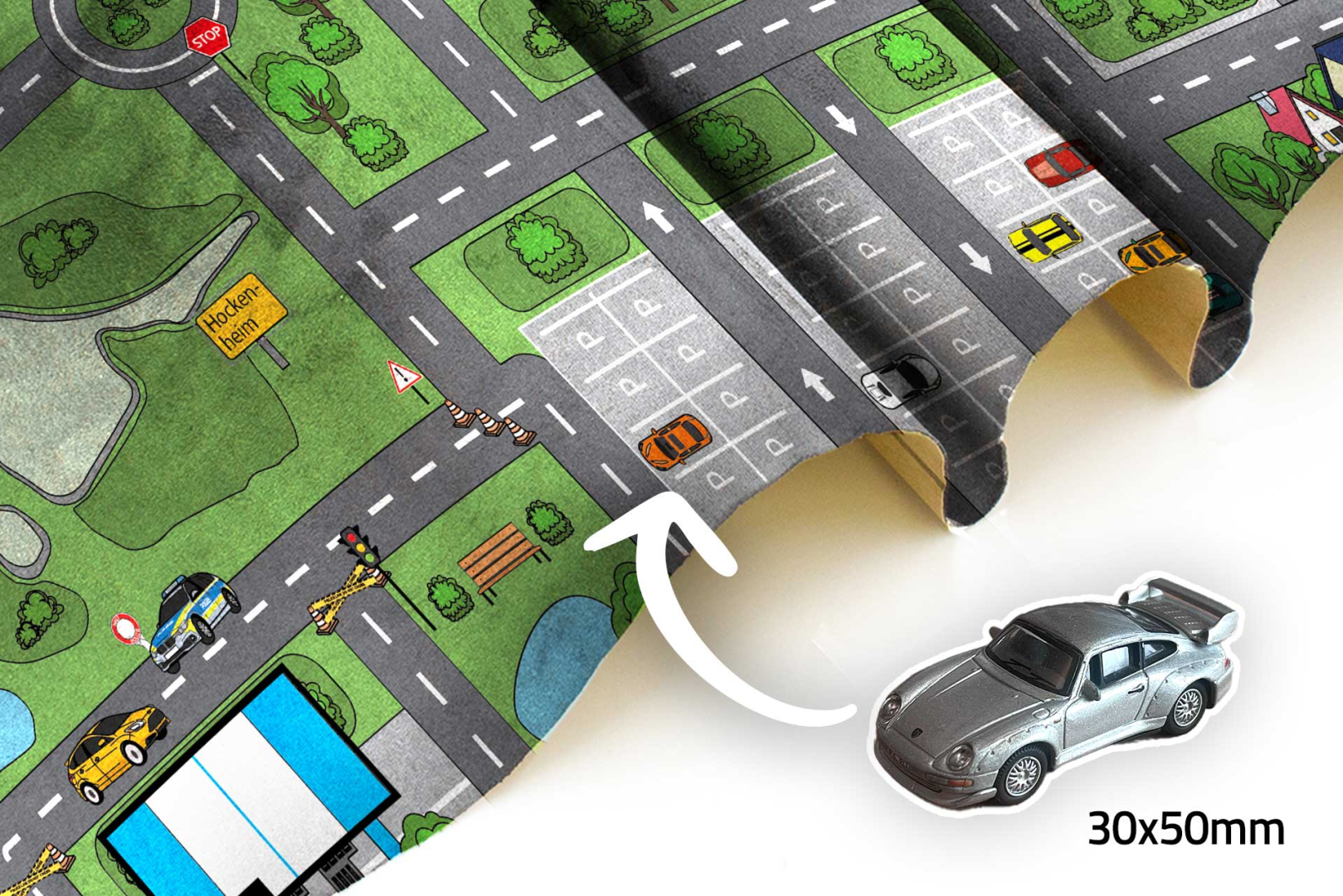 indivitara® Premium Art Play Carpet Tuning Edition– Premium Self-Adhesive Microfiber Fabric – Sold by the Meter